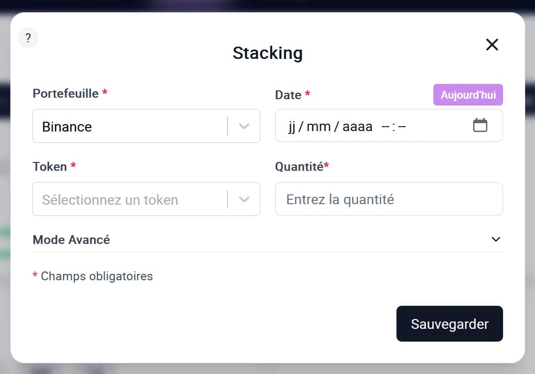 Stacking crypto