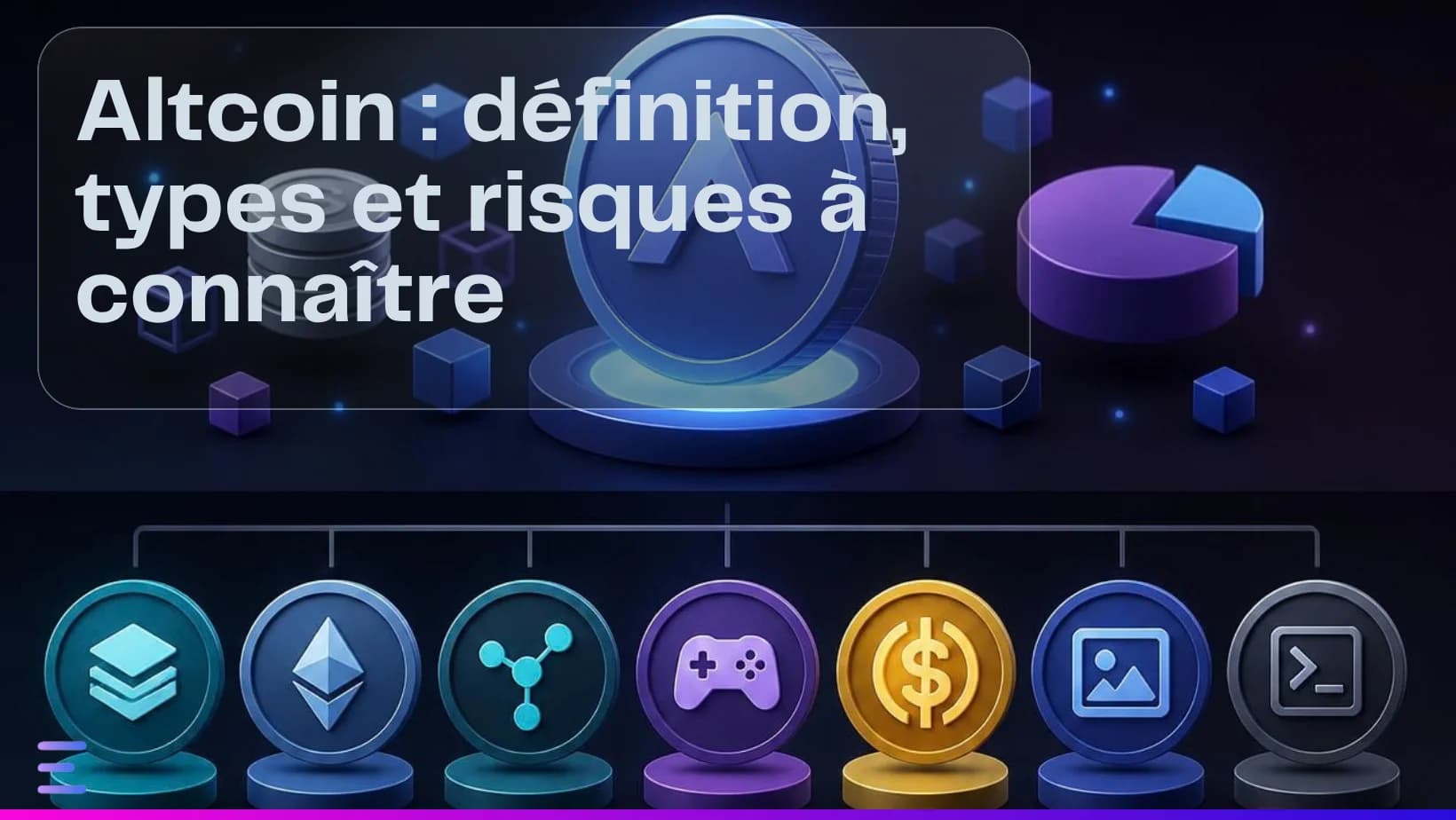 Image de couverture : Altcoin : définition, types et risques à connaître - Article Exceefy