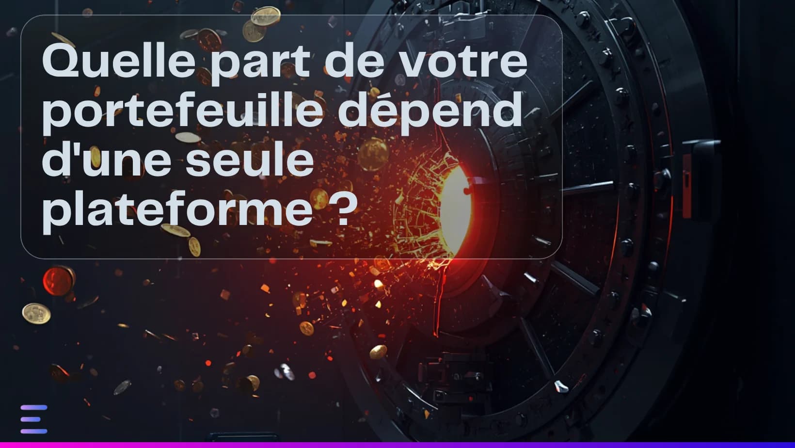Image de couverture : Piratage Bitget : quelle part de votre portefeuille dépend d'une seule plateforme ? - Article Exceefy