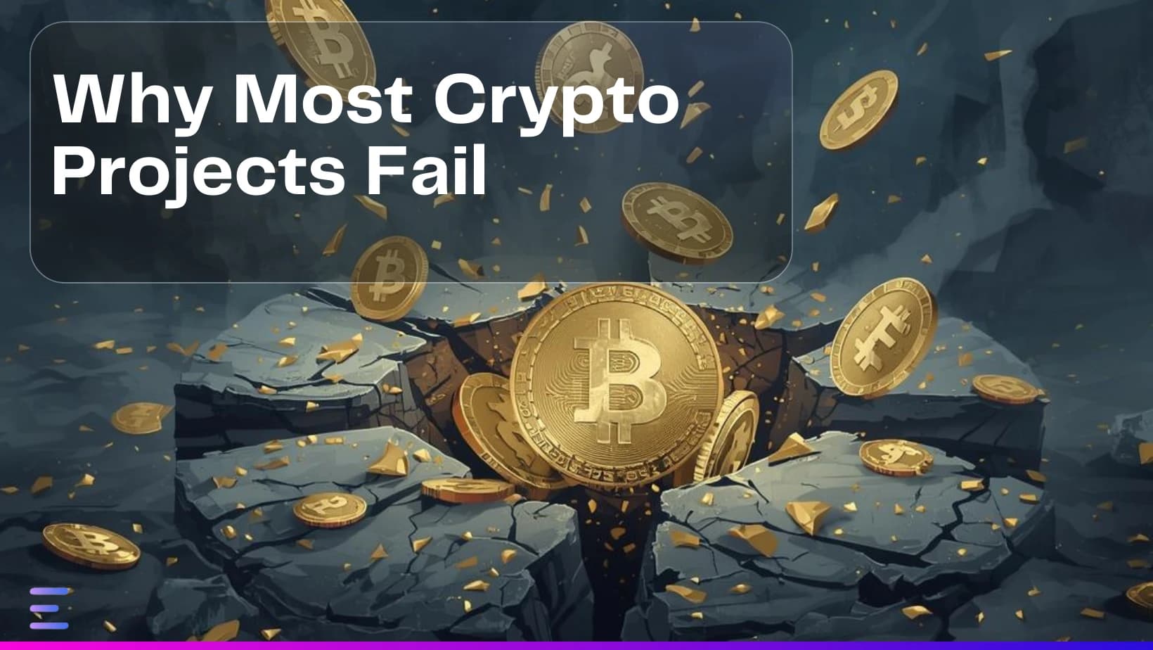 Image de couverture : Why Most Crypto Projects Fail - Article Exceefy