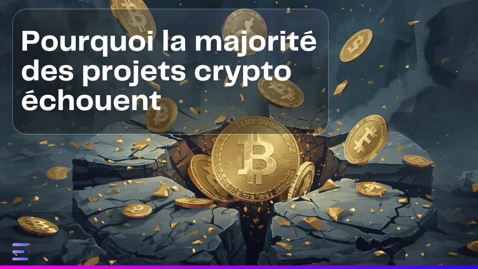 Image de couverture : Pourquoi la majorité des projets crypto échouent - Article Exceefy