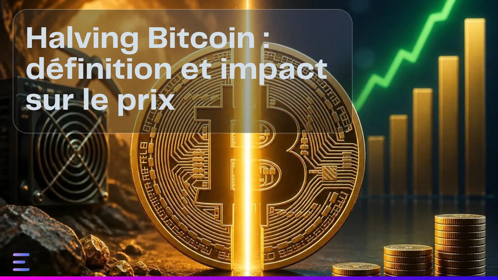 Image de couverture : Halving Bitcoin : définition et impact sur le prix - Article Exceefy