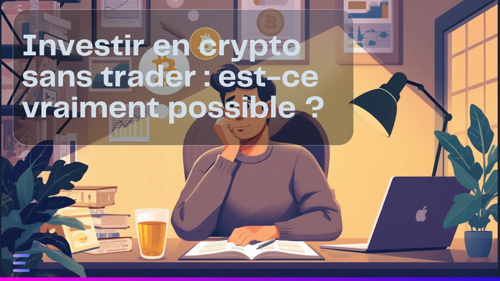 Image de couverture : Investir en crypto sans trader : est-ce vraiment possible ? - Article Exceefy