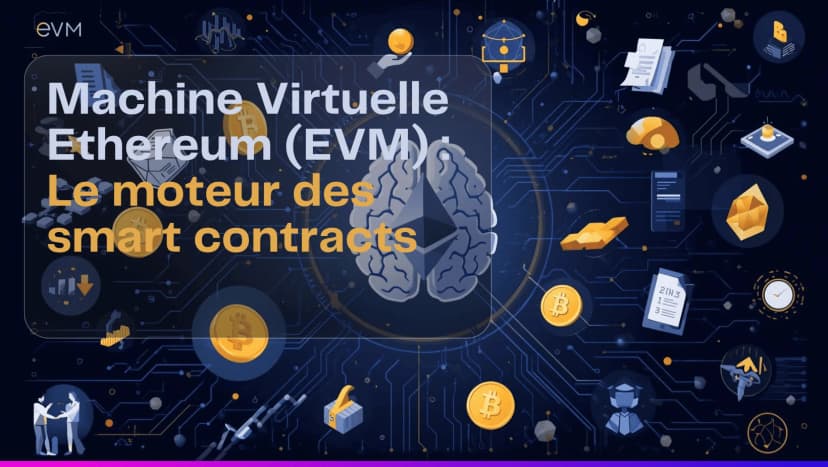 Illustration de l'article Machine Virtuelle Ethereum (EVM) : le moteur des smart contracts sur Exceefy