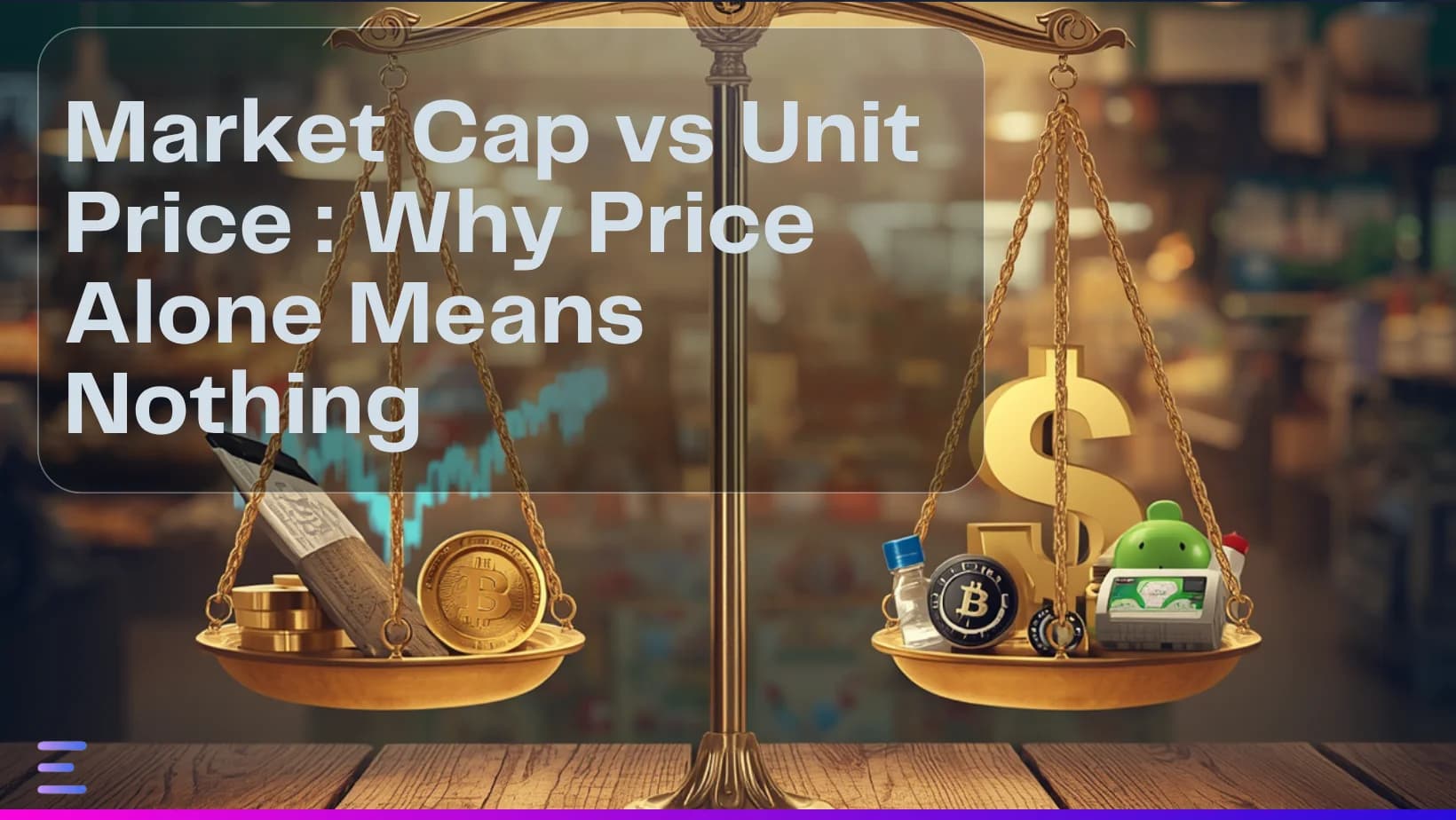 Image de couverture : Market Cap vs Unit Price: Why Price Alone Means Nothing - Article Exceefy