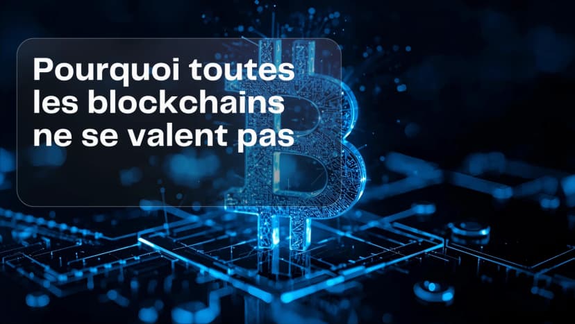 Illustration de l'article Pourquoi toutes les blockchains ne se valent pas sur Exceefy