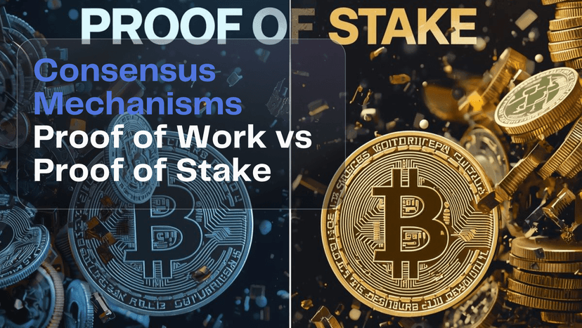 Illustration de l'article Consensus Mechanisms: Proof of Work vs Proof of Stake sur Exceefy