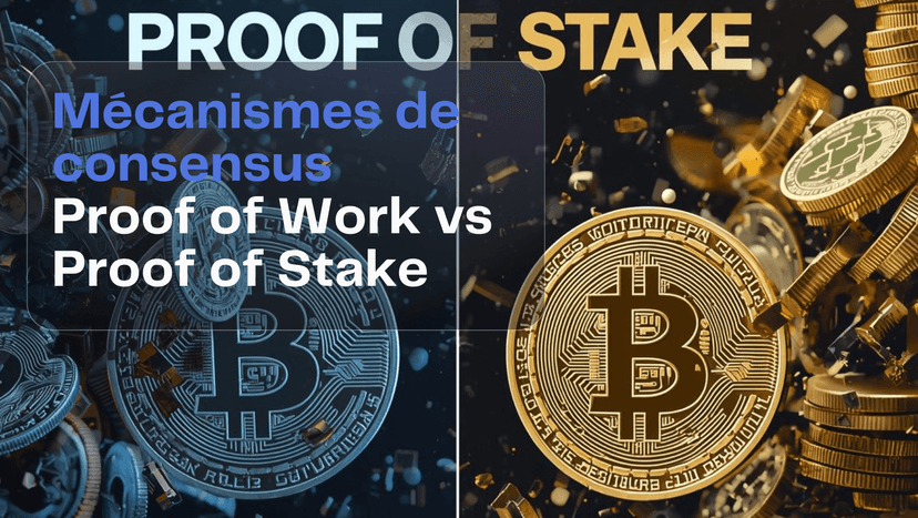Illustration de l'article Mécanismes de consensus : Proof of Work vs Proof of Stake sur Exceefy
