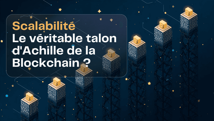 Illustration de l'article Scalabilité : Le véritable talon d'Achille de la Blockchain ? sur Exceefy