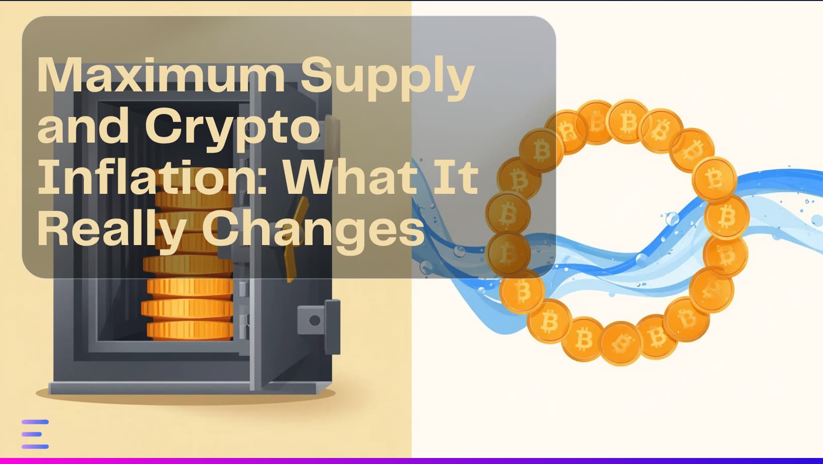 Image de couverture : Maximum Supply and Crypto Inflation: What It Really Changes - Article Exceefy