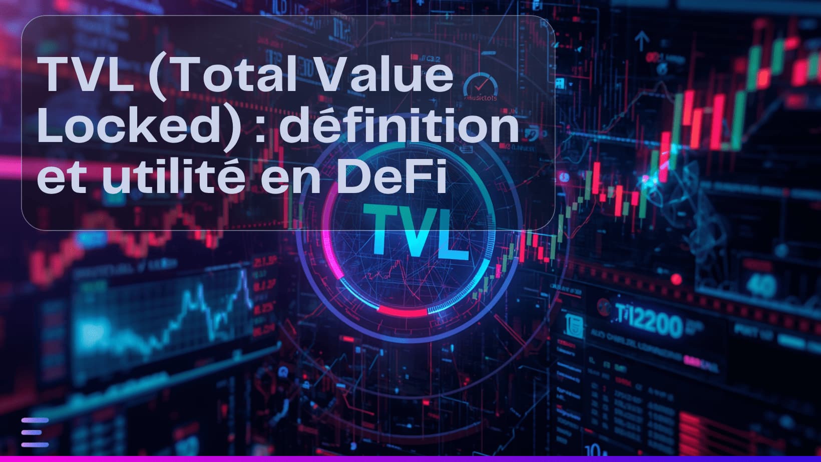 Image de couverture : TVL (Total Value Locked) : définition et utilité en DeFi - Article Exceefy