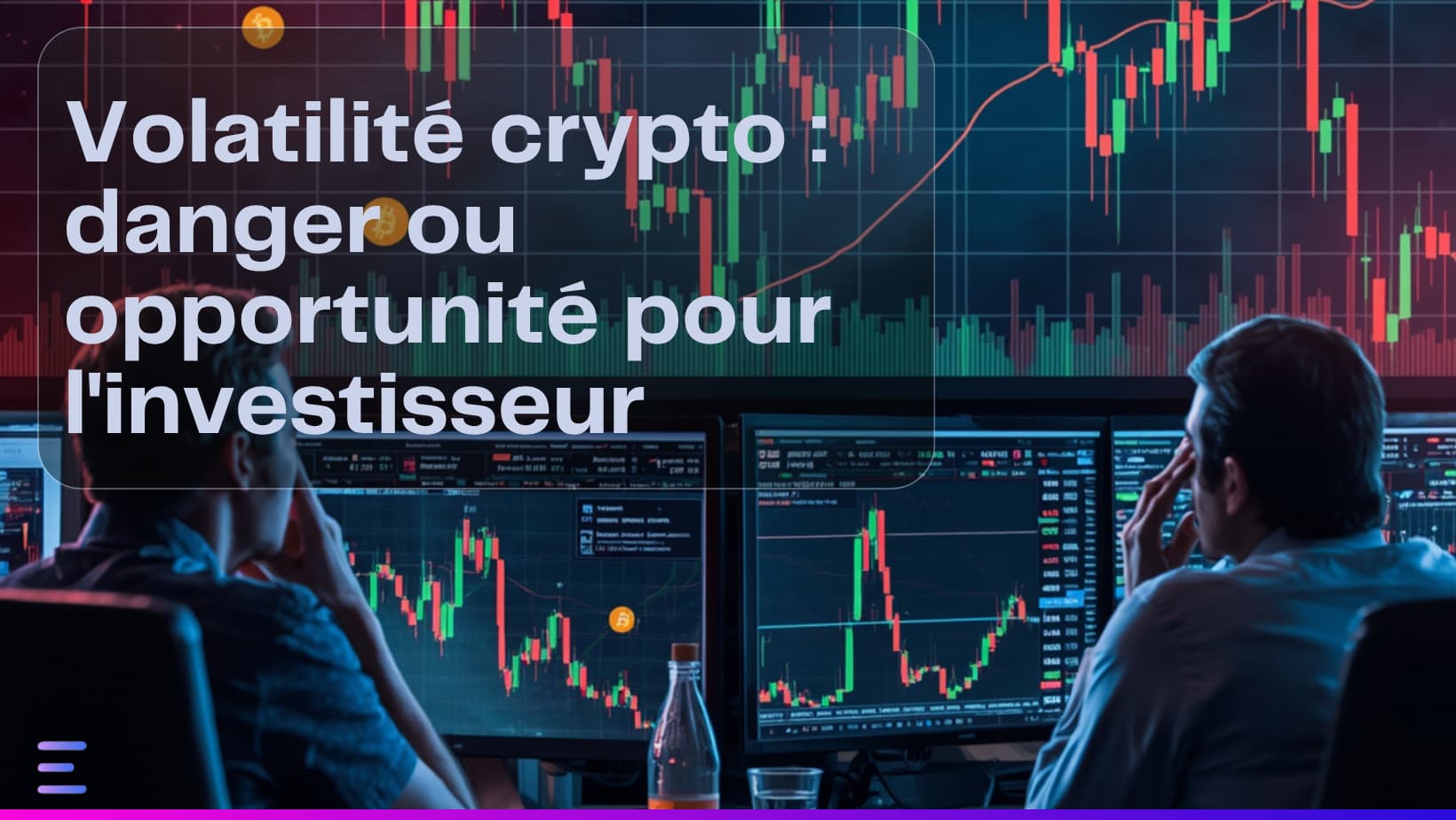 Image de couverture : Volatilité crypto : danger ou opportunité pour l'investisseur long terme - Article Exceefy