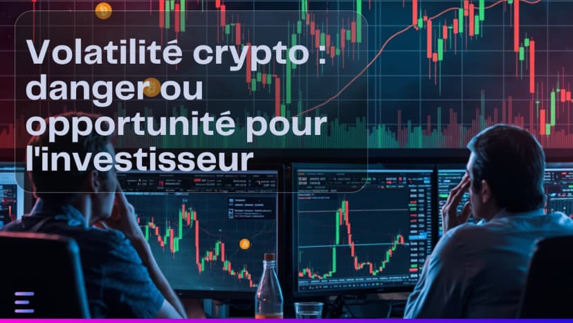 Illustration de l'article Volatilité crypto : danger ou opportunité pour l'investisseur long terme sur Exceefy