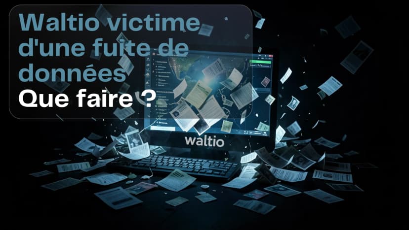 Illustration de l'article Waltio victime d'une fuite de données : que faire ? sur Exceefy